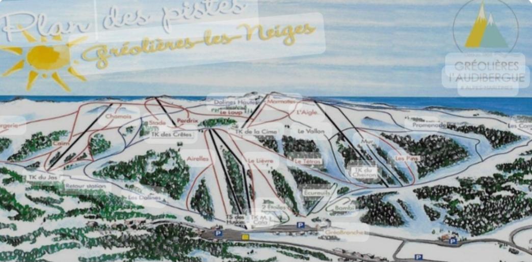 Greolieres Les Neiges Lägenhet Exteriör bild